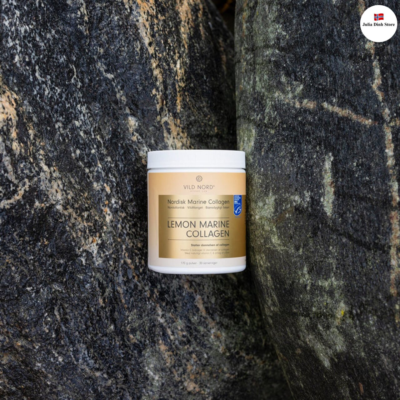 Collagen thủy phân Lemon Marine VILD NORD vị chanh (170g) - Hình ảnh 4