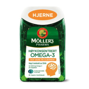 Dầu cá Mollers Pharma Hoykonsentrert Hjerne bổ sung Omega 3