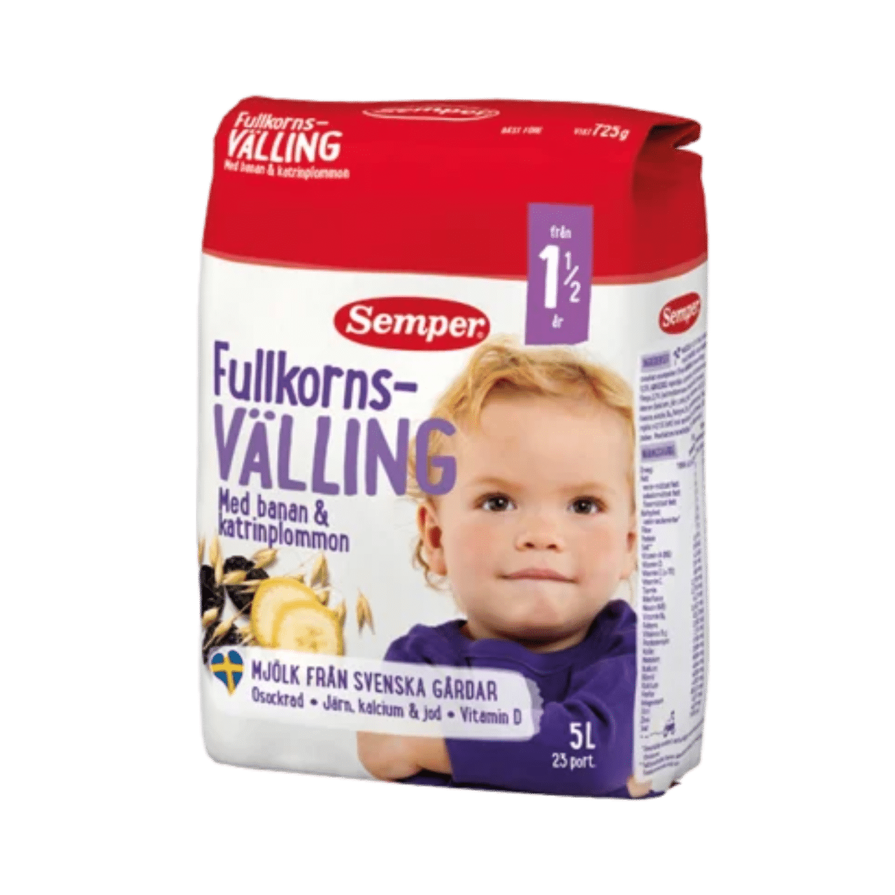 Sữa ngũ cốc FULLKORNS VALLING Semper 1