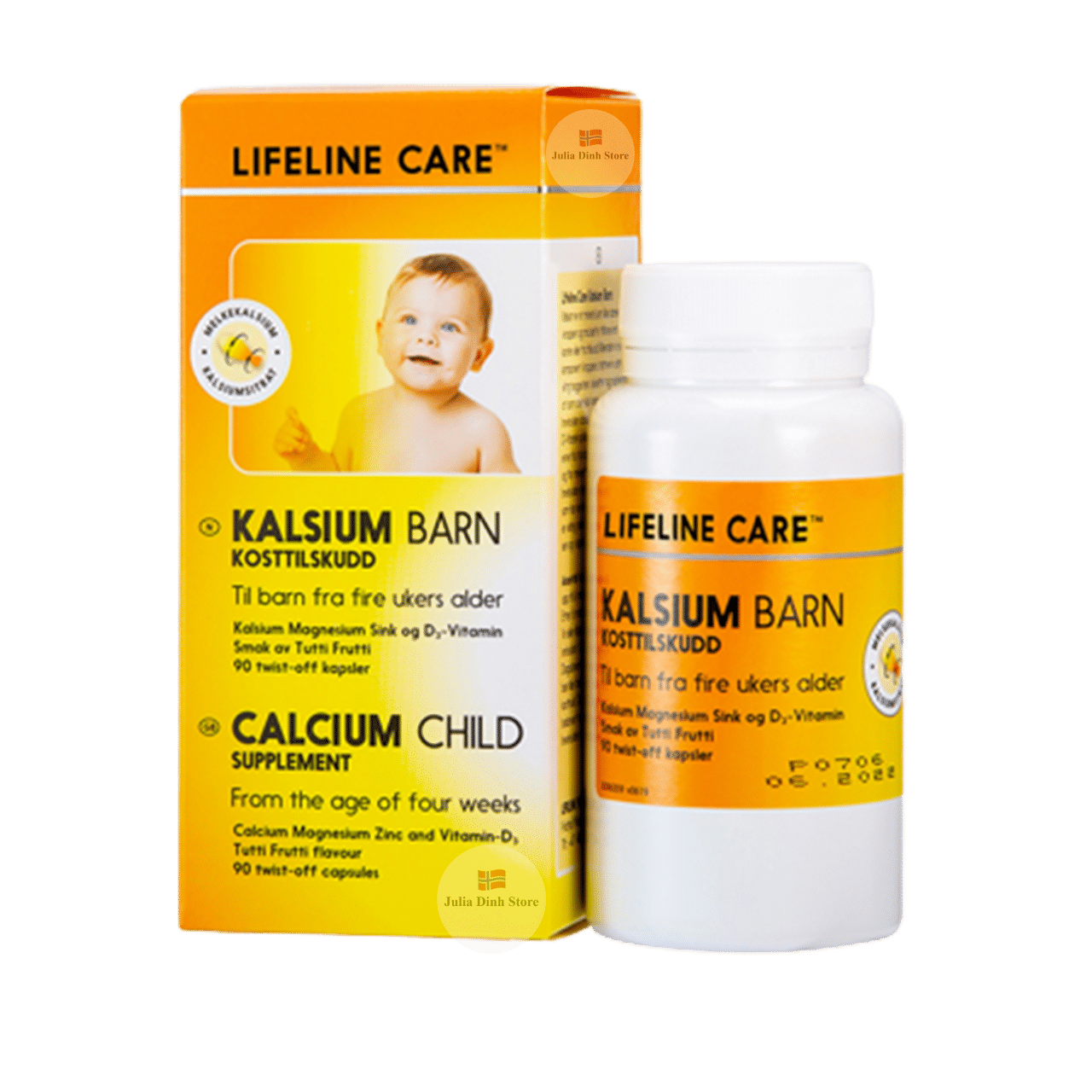 Canxi sữa LIFELINE CARE Kalsium Barn