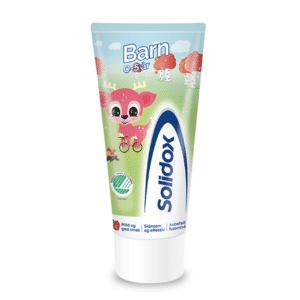Kem đánh răng Solidox Barn dành cho bé từ 0 đến 5 tuôi vị dâu (50 ml)