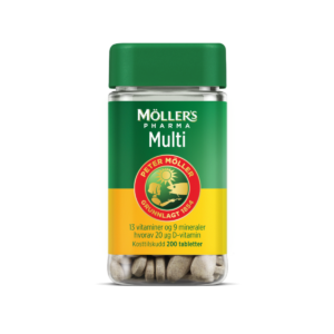 Viên uống bổ sung Vitamin tổng hợp Mollers Pharma Multi nội địa Na Uy