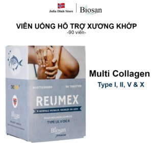 Viên uống Collagen REUMEX Biosan hỗ trợ xương khớp (90 viên)