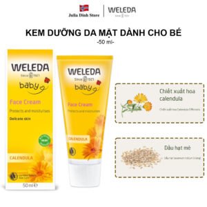 Kem dưỡng da mặt Calendula Weleda dành cho em bé (50 ml)