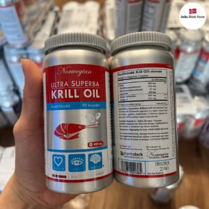 Dầu nhuyễn thể Norwegian Ultra Superba Krill Oil Nauy (90 viên)