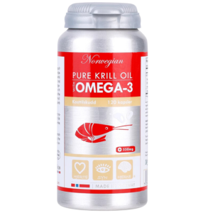 Dầu nhuyễn thể Norwegian Pure Natural Krill Oil Nauy (120 viên)